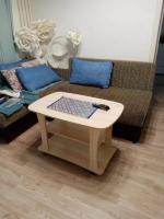 Стол журнальный СЖ-1 (ясень шимо светлый)