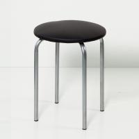 Табурет ЛОТОС (металлик/чёрный №118)