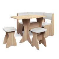 Кухонный уголок ТЮЛЬПАН МИНИ (дуб сонома/борнео милк)