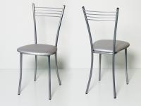 Стул ХЛОЯ (металлик/серебро №116)