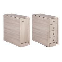 Стол-книжка с ящиками Элегия (ясень шимо светлый)