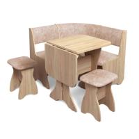 Кухонный уголок ТЮЛЬПАН МИНИ (дуб сонома/ткань латте)