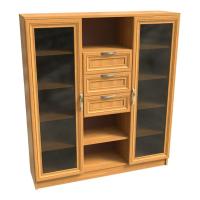 Шкаф для книг Библиотека Феникс ШК-10