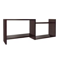 Полка навесная Кубик-5 (венге)