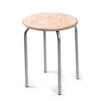 Табурет ЛОТОС (металлик/латте)