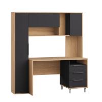 Стол компьютерный Комфорт 12.95 (дуб сонома/тёмно-серый)