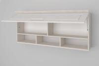 Полка навесная Аллегро-9 МДФ Ромб (с карнизом)