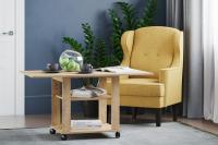 Стол журнальный раскладной Консул НМ 011.67 Х (дуб бунратти)