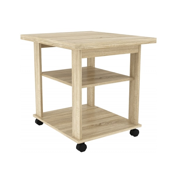 Стол журнальный раскладной Консул НМ 011.67 Х (дуб сонома)