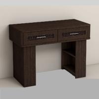 Стол туалетный Кэт-4 (венге/кайман коричневый)