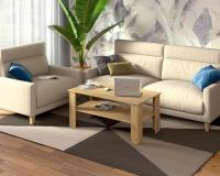 Стол журнальный СЖ-5 (дуб крафт золотой)