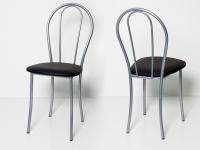 Стул ВЕНСКИЙ (металлик/чёрный №118)