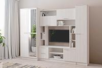 Стенка Аллегро вариант 6 ЛДСП (ясень анкор светлый)