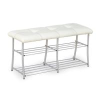 Обувница МС-7 (белое золото/борнео крем)