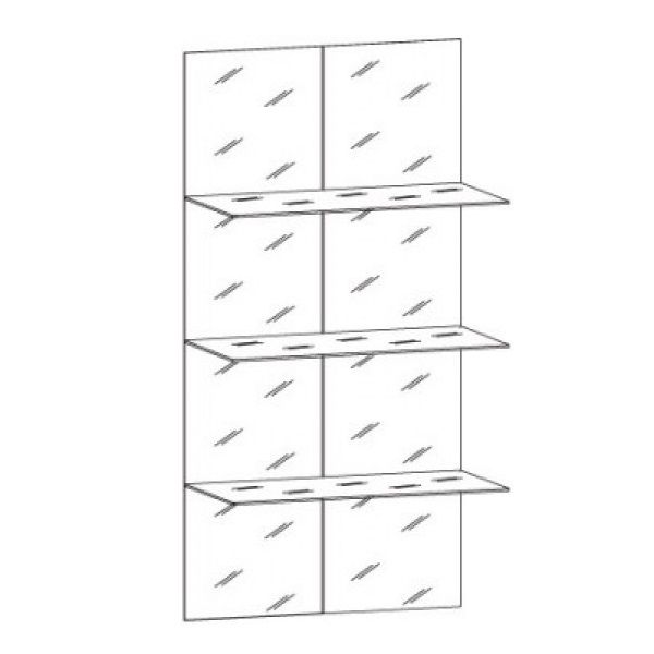 Шкаф для книг Гарун 207