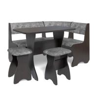 Кухонный уголок ТЮЛЬПАН (венге/ткань графит)