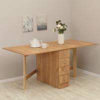 Стол-книжка с ящиками Элегия (дуб крафт золотой)