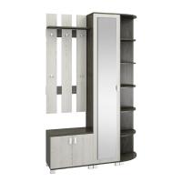 Прихожая ШК-9 вариант 5 (венге/молочный)