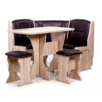 Кухонный уголок НАРЦИСС (дуб сонома/борнео умбер)