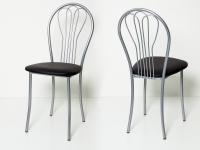 Стул РОМАШКА (металлик/чёрный №118)