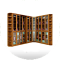 Наборы книжных шкафов