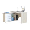 Стол компьютерный Сокол КСТ-109 (дуб сонома/белый)