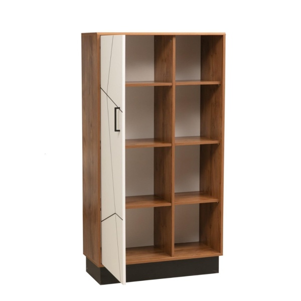 Шкаф комбинированный Гамма 54.06 (таксония/белый)