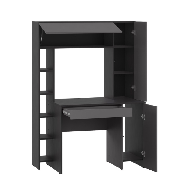 Стол компьютерный Комфорт 12.71 (антрацит/тёмно-серый)