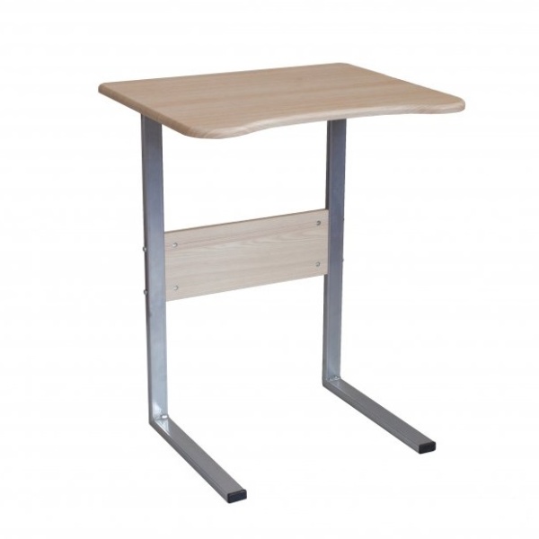Стол для ноутбука СК Бител (металлик/ясень шимо светлый)