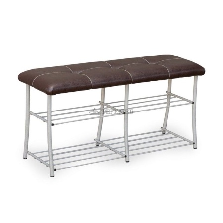 Обувница МС-7 (белое золото/борнео умбер)