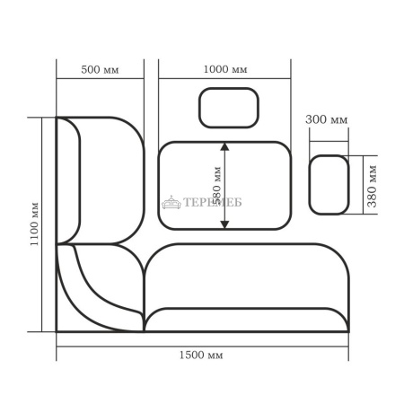 Кухонный уголок ОРХИДЕЯ - BIT000060