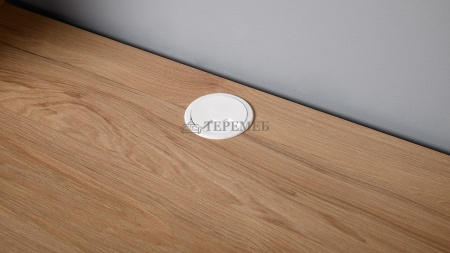 Стол компьютерный Комфорт 12.71 (гикори рокфорд натуральный/сатин)