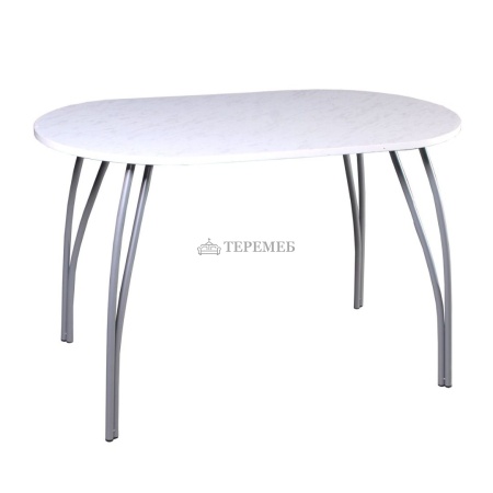 Стол обеденный на металлической опоре 1000х600