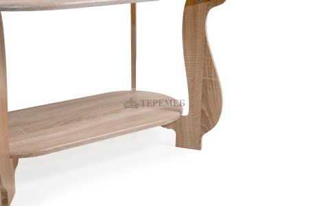 Стол журнальный СЖ-21 с рисунком Р1 (дуб сонома)