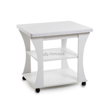 Стол журнальный раскладной СЖ-2 Бител (белый)