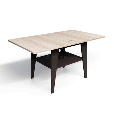 Стол журнальный раскладной СЖ-3 (венге/ясень шимо светлый)