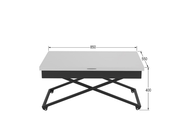 Стол-трансформер Андрэ Loft (белый)