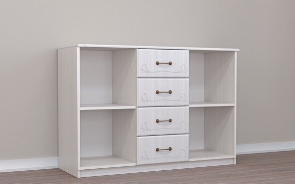 Комод Кэт-6 (2 створки, 4 ящика)