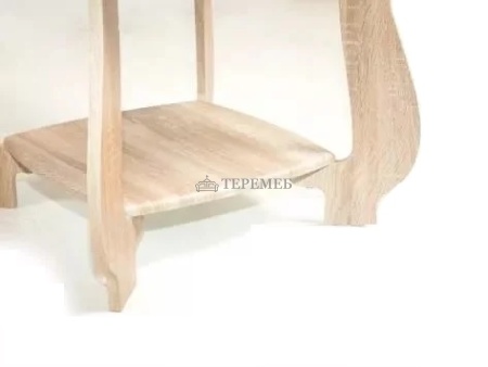 Стол журнальный СЖ-22 с рисунком Р3 (дуб сонома)