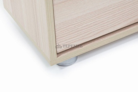 Обувница МС-1 (ясень шимо светлый/темно-коричневый №221)