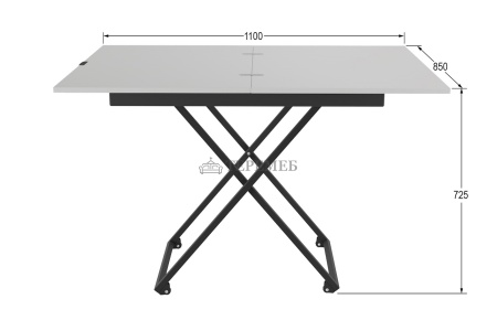 Стол-трансформер Андрэ Loft (белый)