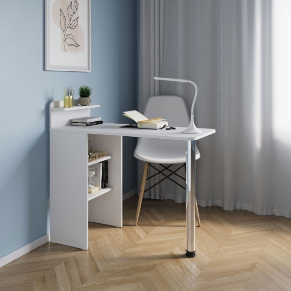 Стол раскладной Сокол СП-19 (белый шагрень)