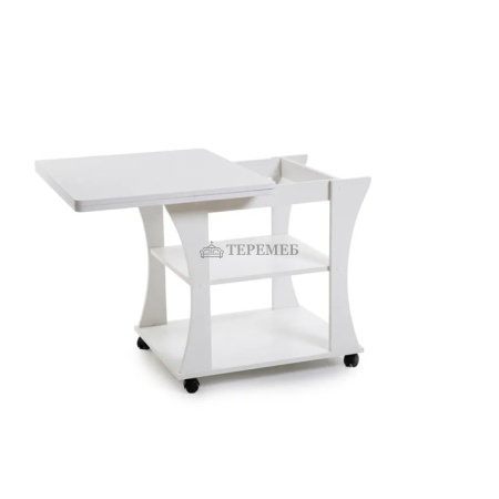 Стол журнальный раскладной СЖ-2 Бител (белый)
