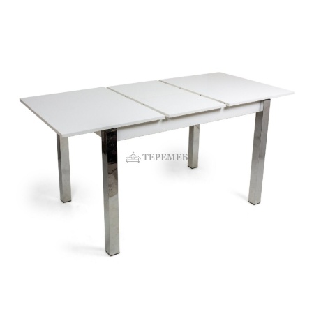 Стол обеденный раздвижной МИЛАН-3 (хром/бодега светлый)