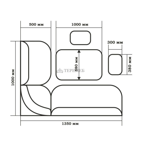 Кухонный уголок ТЮЛЬПАН - BIT000122