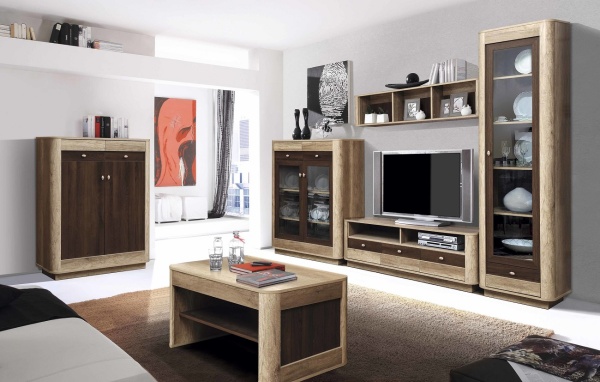 Шкаф-витрина 1-дверный Фантазия 34.06