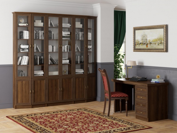 Шкаф угловой приставной В-21 Оливия (дуб кальяри)