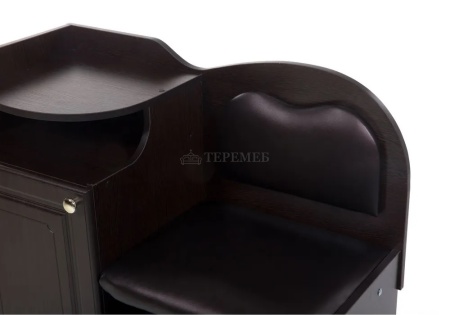 Банкетка №1 (венге/тёмно-коричневый №221)