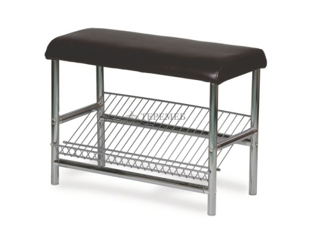 Обувница МС-4 (хром/темно-коричневый №221)