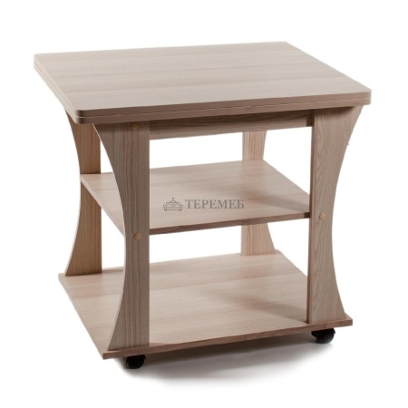 Стол журнальный раскладной СЖ-2 Бител (ясень шимо светлый)